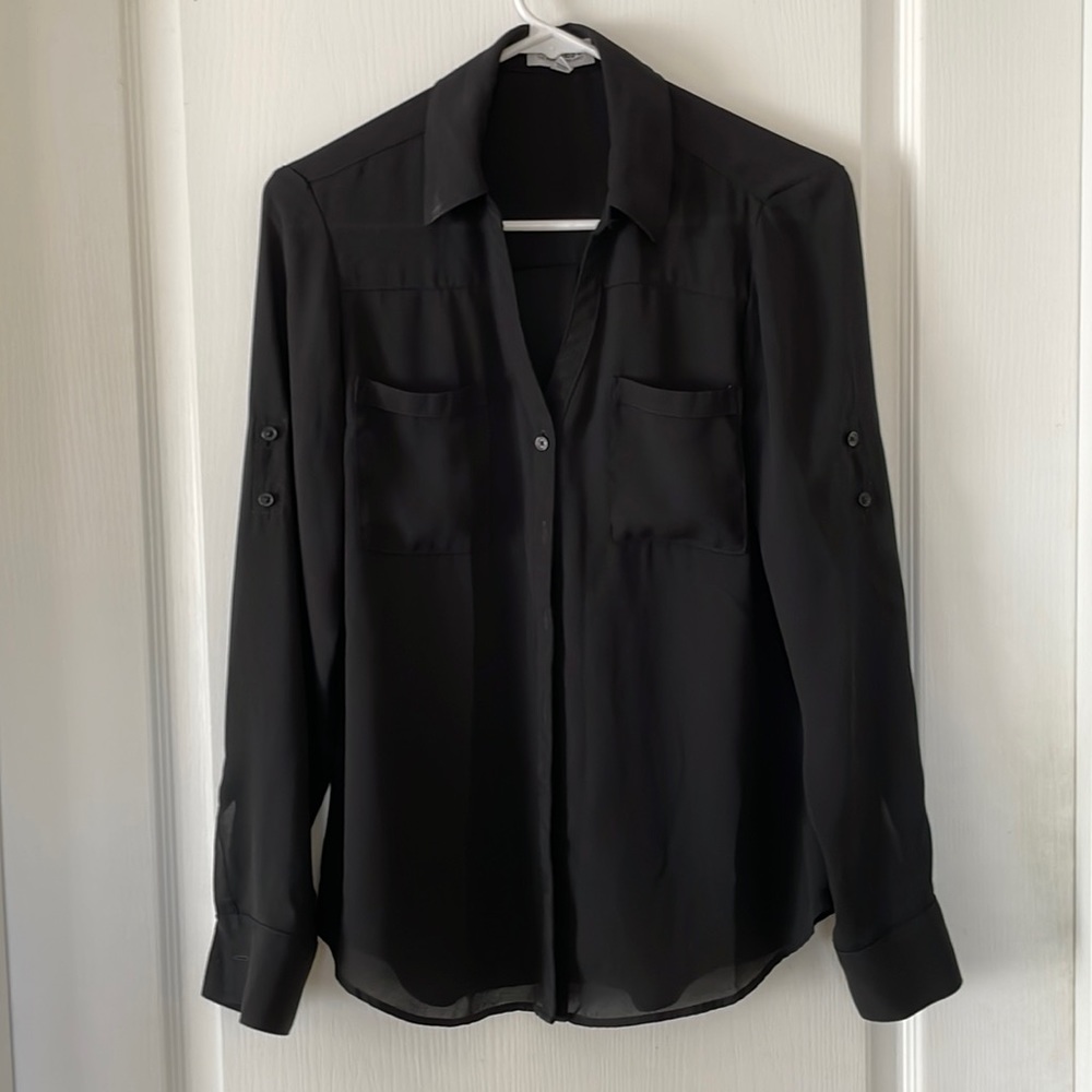 Express Portofino top. Light use. Black.